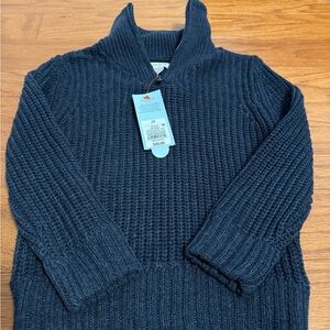 Cat & Jack Blue Chunky Knit Sweater